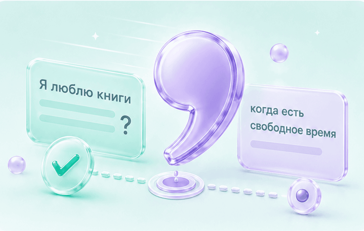 Тренажёр «Запятая»